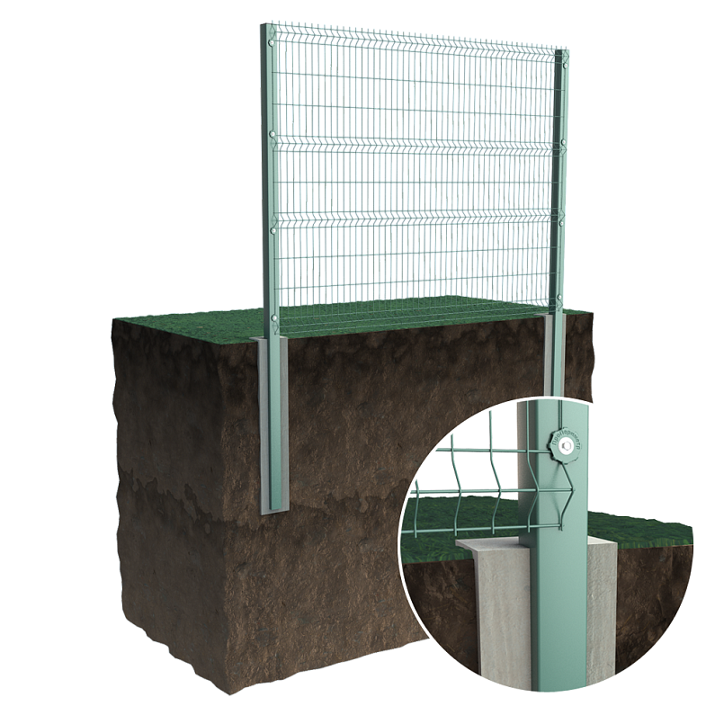 Монтаж под бетонирование